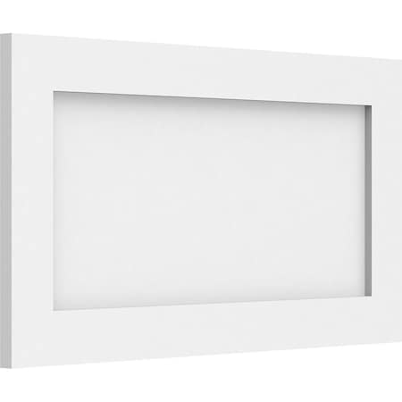 Ekena Millwork Cornell Flat Panel Decorative Wall Panel, 22"W x 12"H x 5/8"P WALP22X12X062CNL